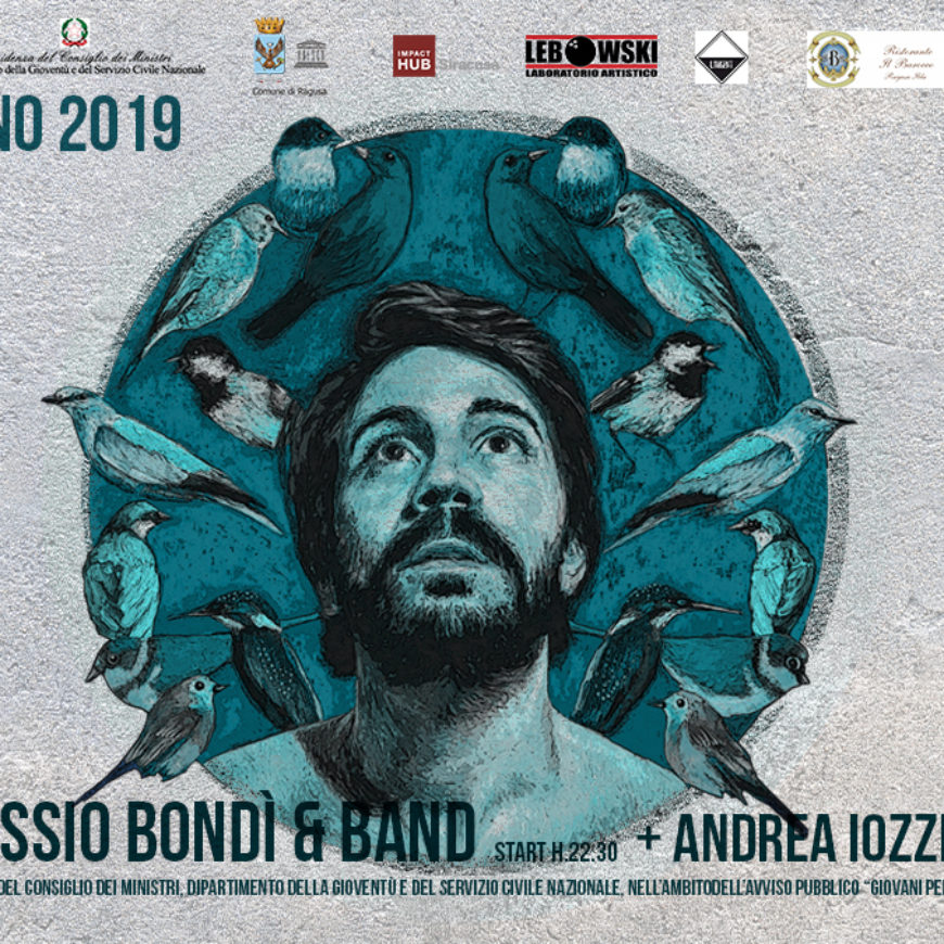Alessio Bondì & band live per Bassi Comunicanti